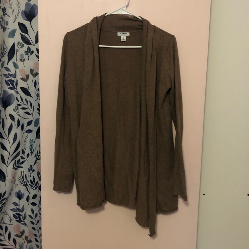 Brown Old Navy Cardigan